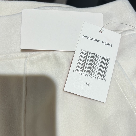 New Juicy by Juicy Couture Hooded Long Velour Pebble Jogger Pant Women's Size 1X - Picture 3 of 7